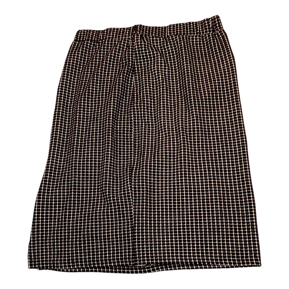 SHEIN Clasi Plus Plaid Elastic Waist Skirt 3XL
